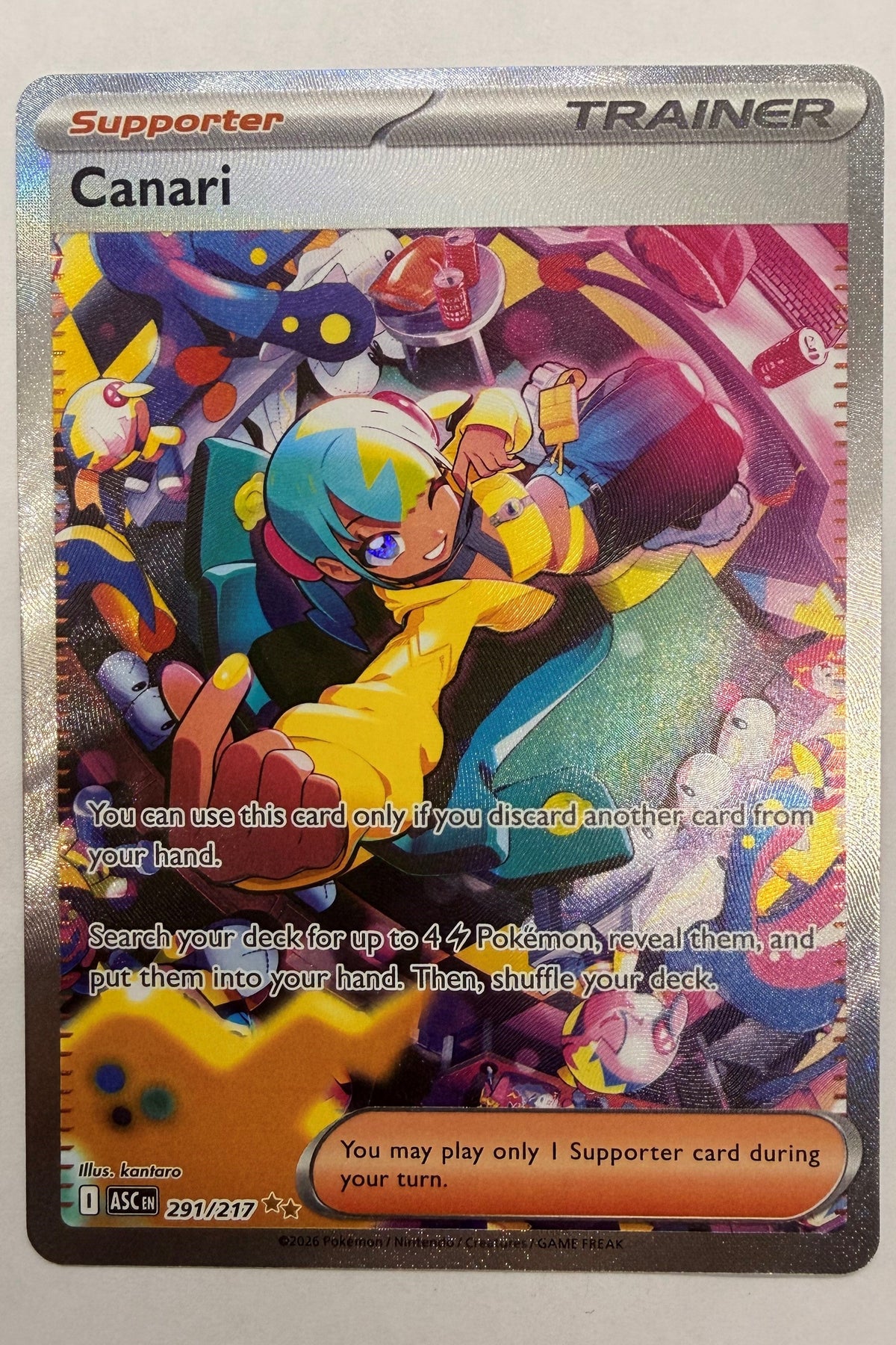 291/217 Canari - Special Illustration Rare