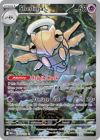 144/132 Shedinja - Illustration Rare