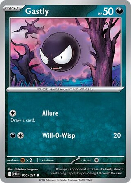 055/091 Gastly - Common Reverse Holo