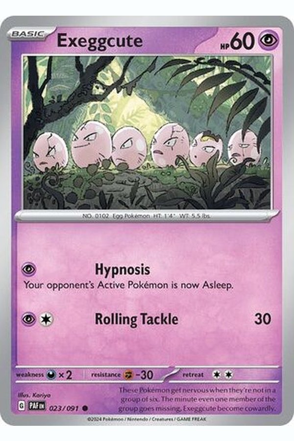 023/091 Exeggcute - Common Reverse Holo