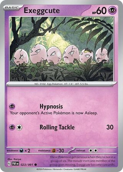 023/091 Exeggcute - Common Reverse Holo