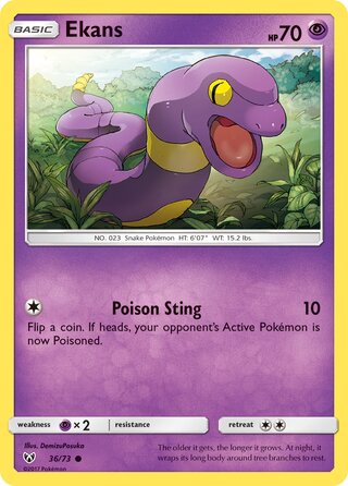 36/73 Ekans - Common