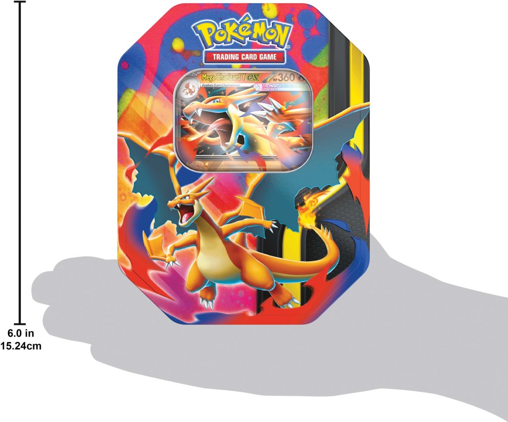 Pokemon - TCG - Mega Charizard Tin