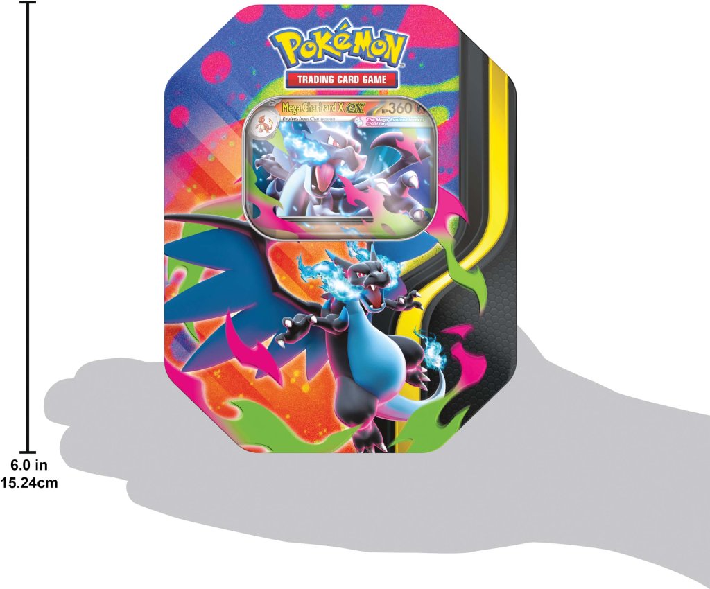 Pokemon - TCG - Mega Charizard Tin