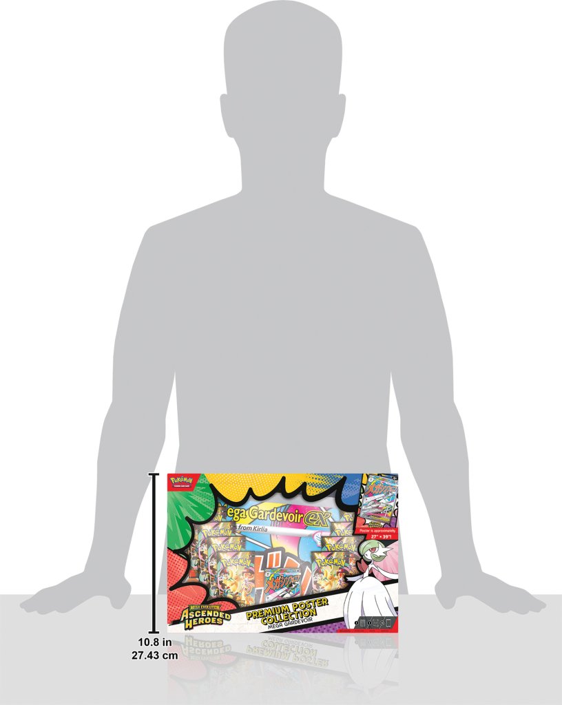 Pokemon - TCG - Ascended Heroes Premium Poster Collection—Mega Gardevoir ex