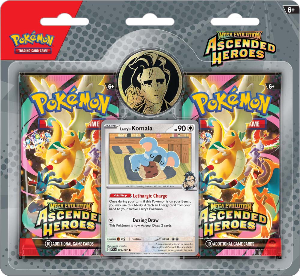 Pokemon - TCG - Ascended Heroes CollectionErika/Larry Pokemon - TCG - Ascended Heroes CollectionErika/Larry