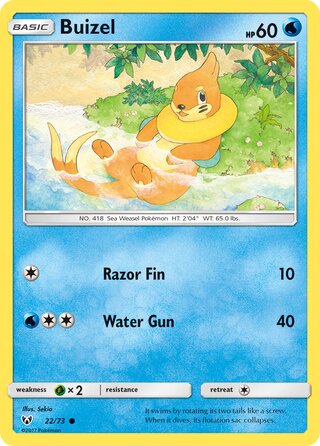 22/73 Buizel - Common