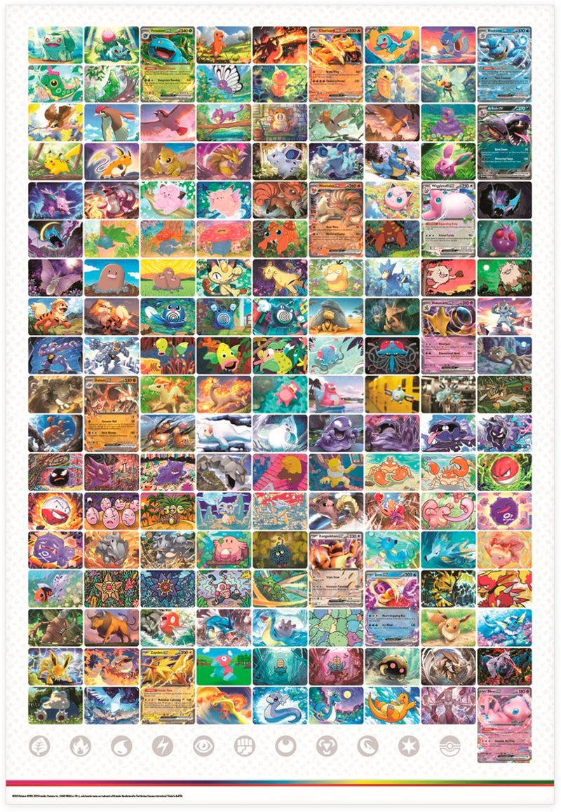 Pokemon - TCG - Scarlet & Violet 151 Poster Collection - Collectible Madness