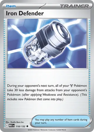118/132 Iron Defender - Uncommon