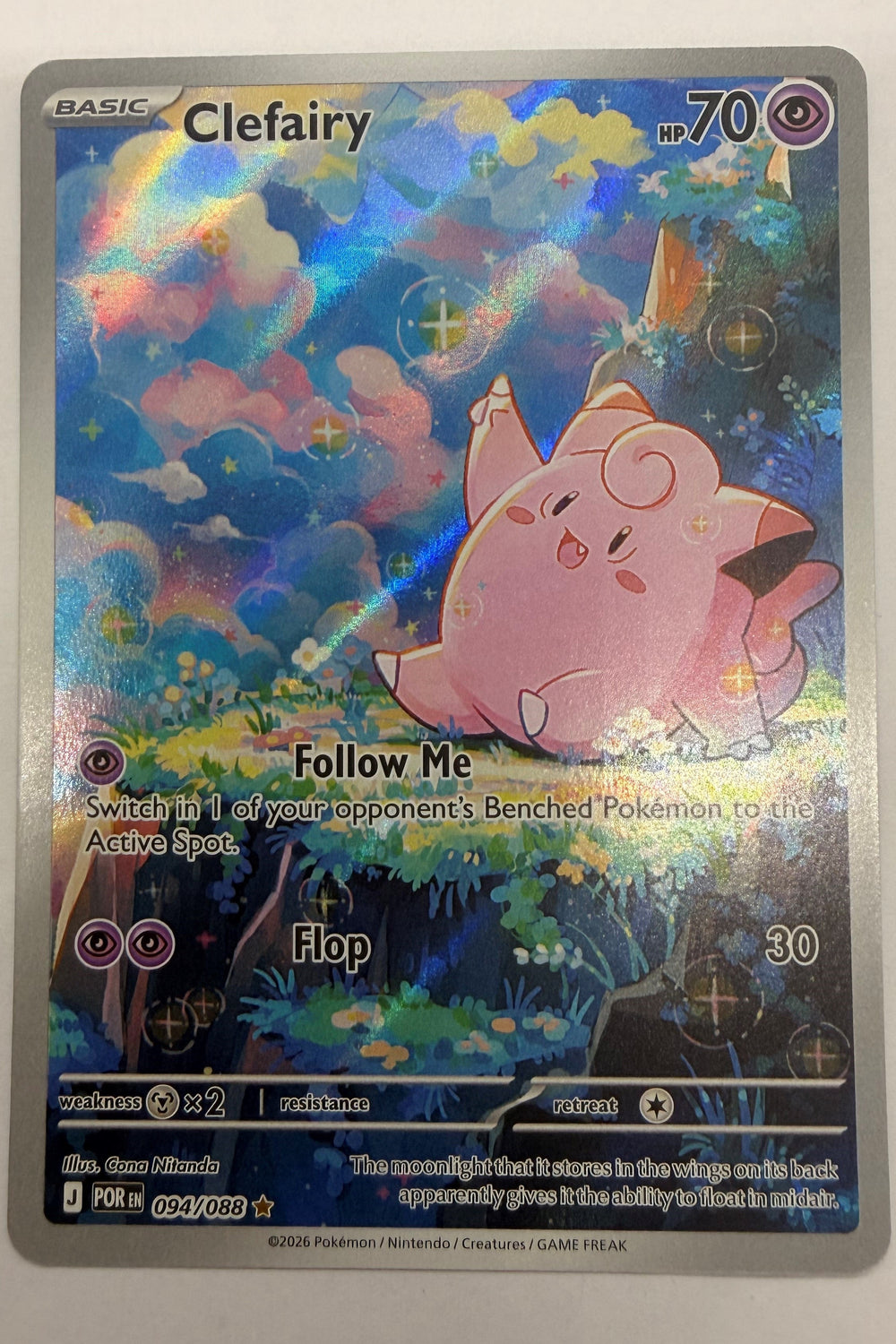 094/088 Clefairy - Illustration Rare