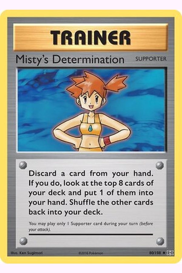 080/108 Misty's Determination - Uncommon