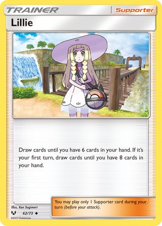 62/73 Lillie - Uncommon