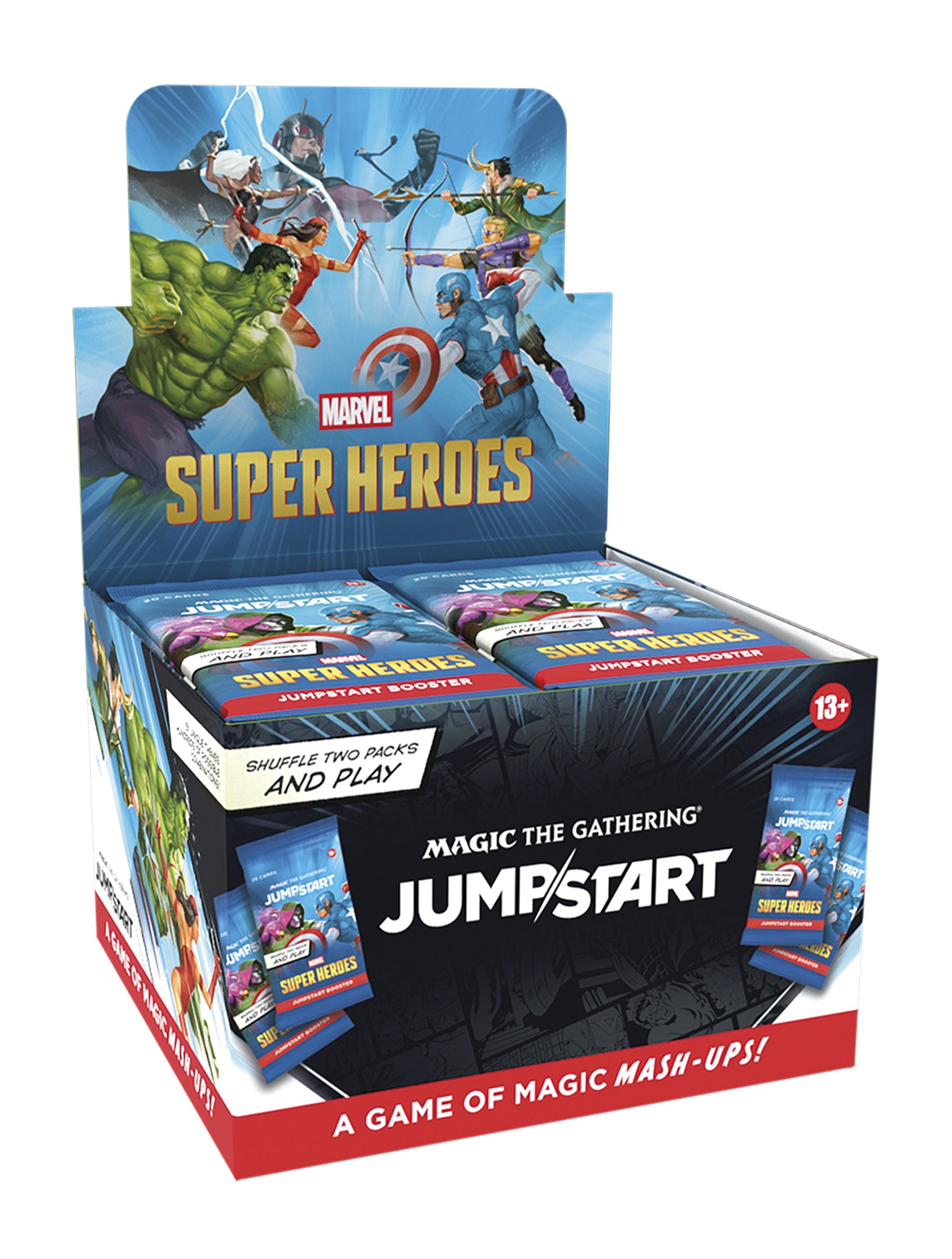 Magic the Gathering Marvel Super Heroes Jumpstart Booster Box