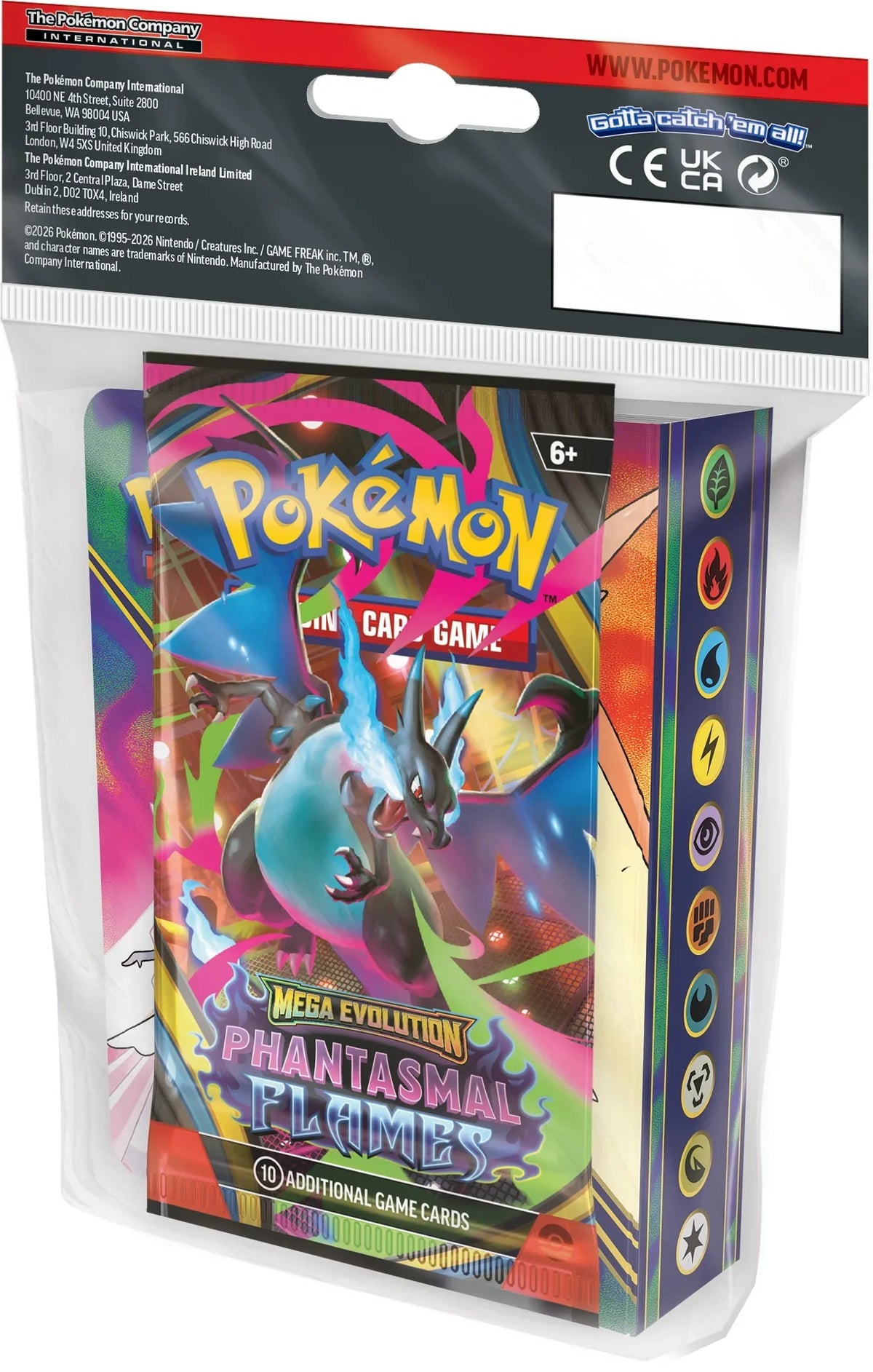 Pokemon - TCG - Phantasmal Flames Mini Portfolio