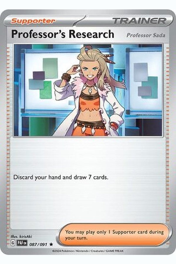 087/091 Professor's Research - Rare Holo