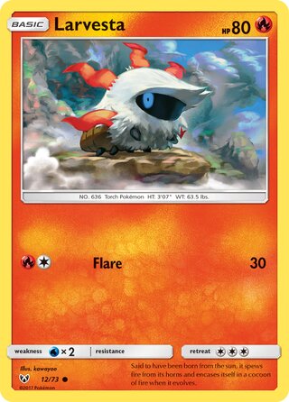 12/73 Larvesta - Common