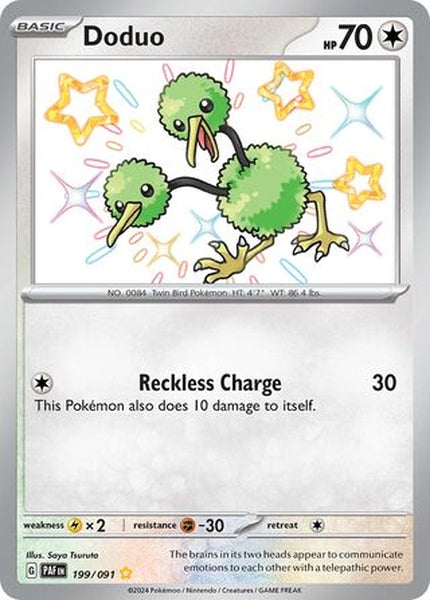 199/091 Doduo - Shiny Rare