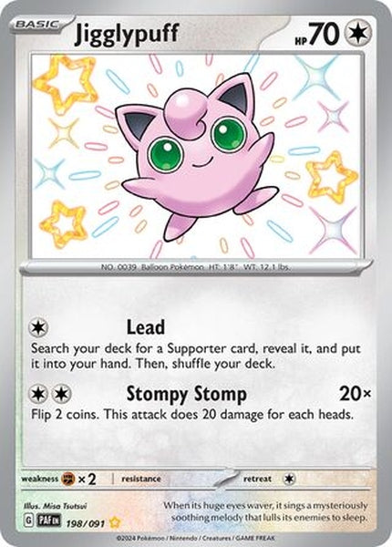 198/091 Jigglypuff - Shiny Rare