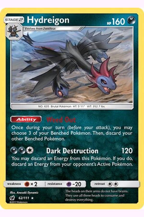 062/111 Hydreigon - Rare