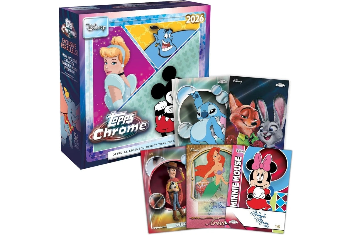 2026 Topps Chrome Disney - Mega Box