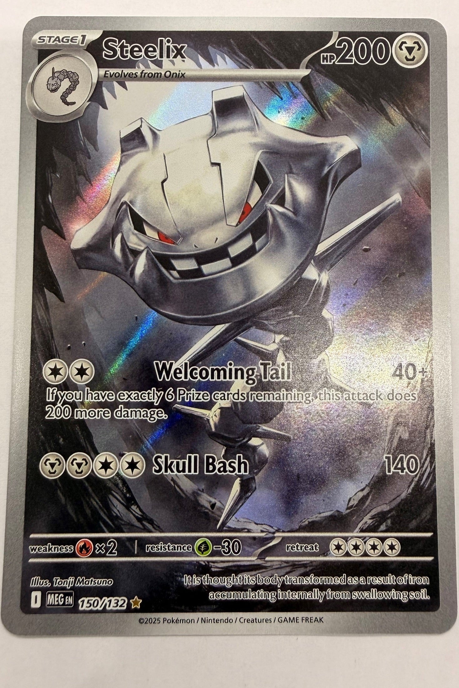 150/132 Steelix - Illustration Rare