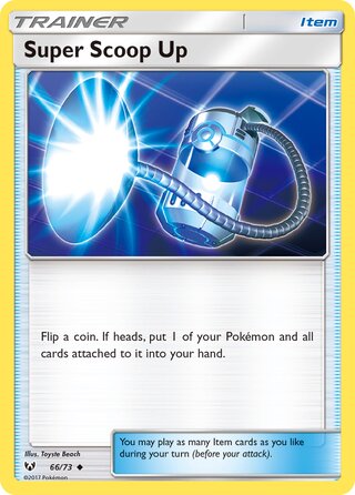 66/73 Super Scoop Up - Uncommon