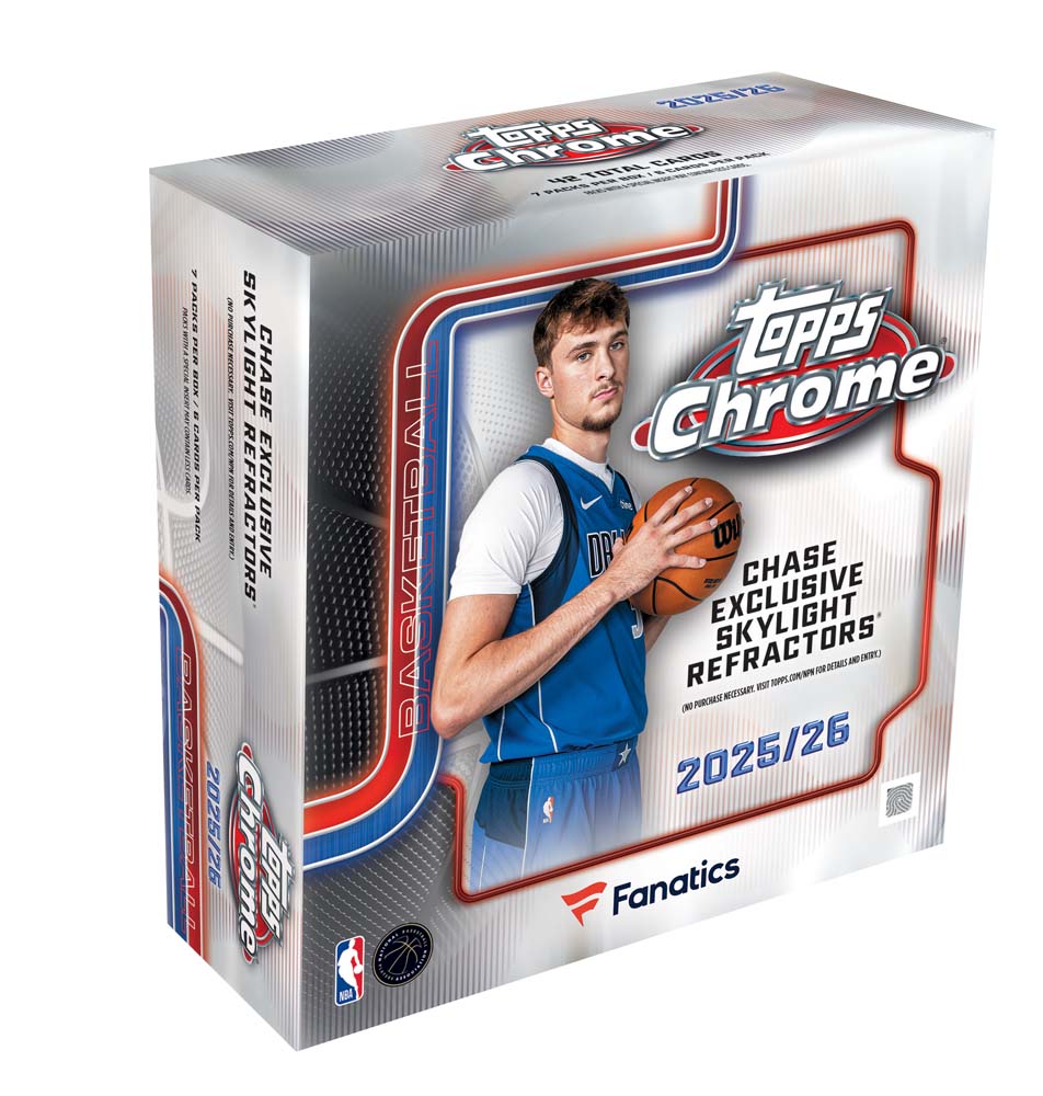 Topps NBA Chrome 2025-2026 Mega Box