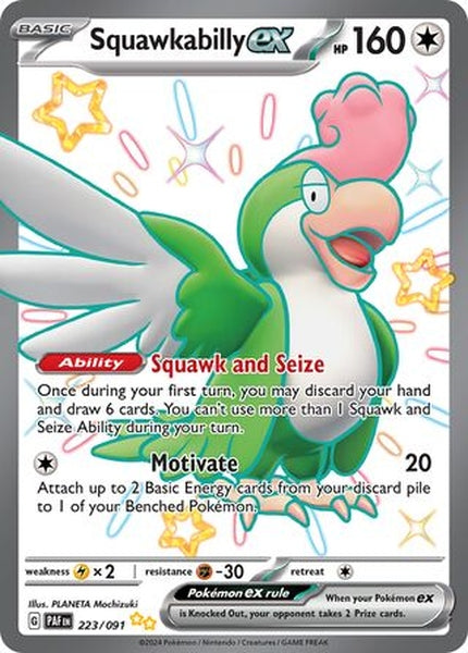 223/091 Squawkabilly ex - Shiny Ultra Rare