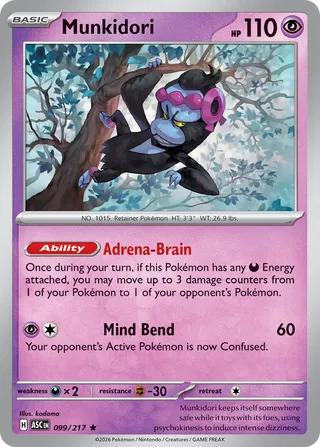 099/217 Munkidori - Rare Holo