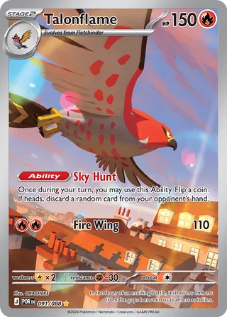 091/088 Talonflame - Illustration Rare