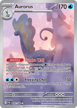 092/088 Aurorus - Illustration Rare