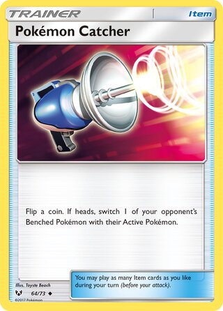 64/73 Pokémon Catcher - Uncommon