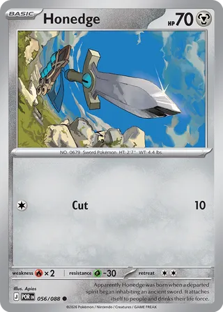 056/088 Honedge - Common
