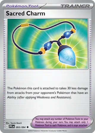 093/094 Sacred Charm - Uncommon Reverse Holo