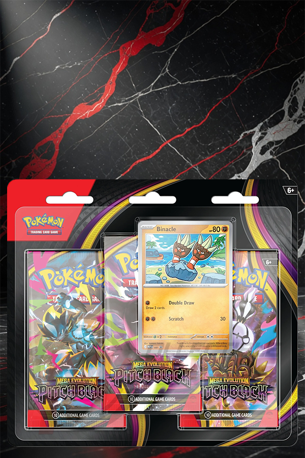 Pokemon - TCG - Pitch Black Three Booster Blister - Binacle