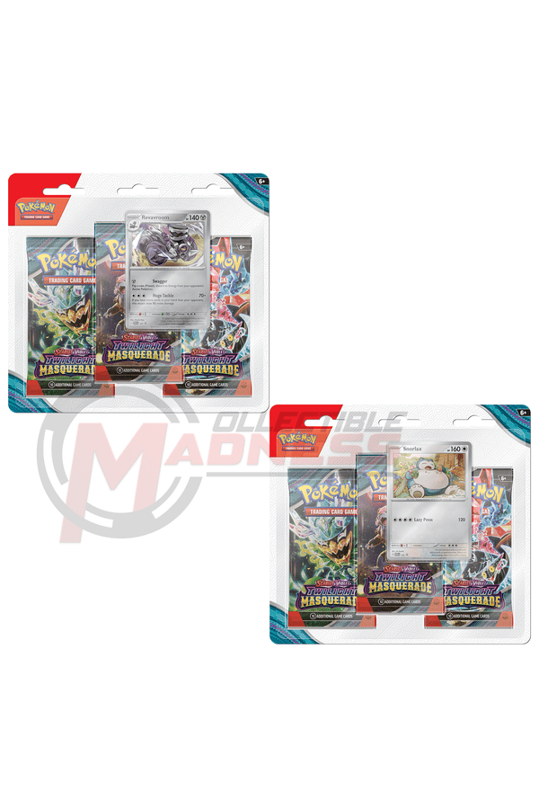 Pokemon - TCG - Twilight Masquerade Three Pack Booster Blister