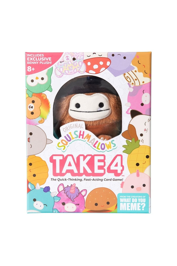 Squishmallows Take 4 Card Game