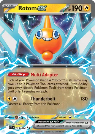 029/094 Rotom ex - Double Rare