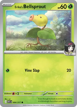 004/217 Erika's Bellsprout - Common