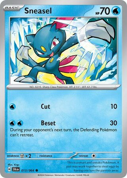 013/064  Sneasel - Common Reverse Holo