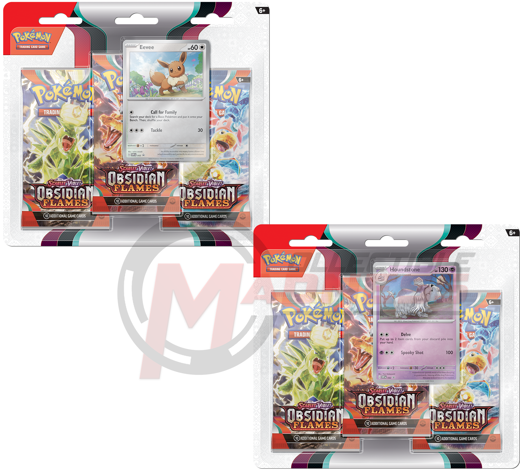 Pokemon - TCG - Obsidian Flames Three Pack Booster Blister - Collectible Madness
