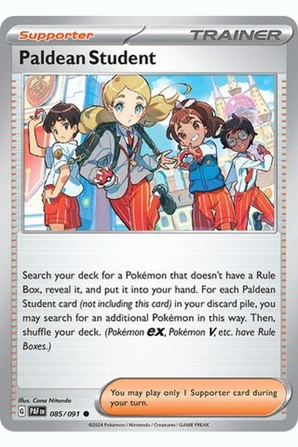 085/091 Paldean Student - Common