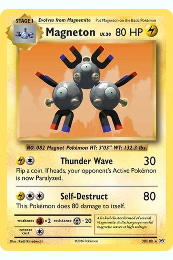 038/108 Magneton - Rare Holo