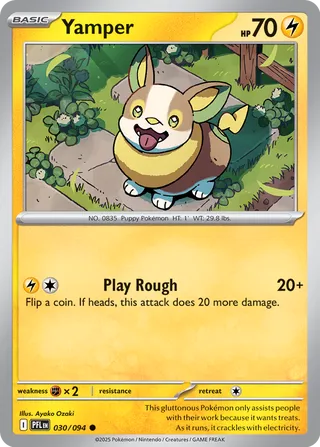 030/094 Yamper - Common Reverse Holo
