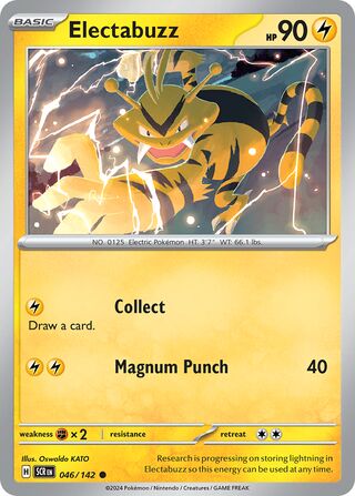 046/142 Electabuzz - Common Reverse Holo