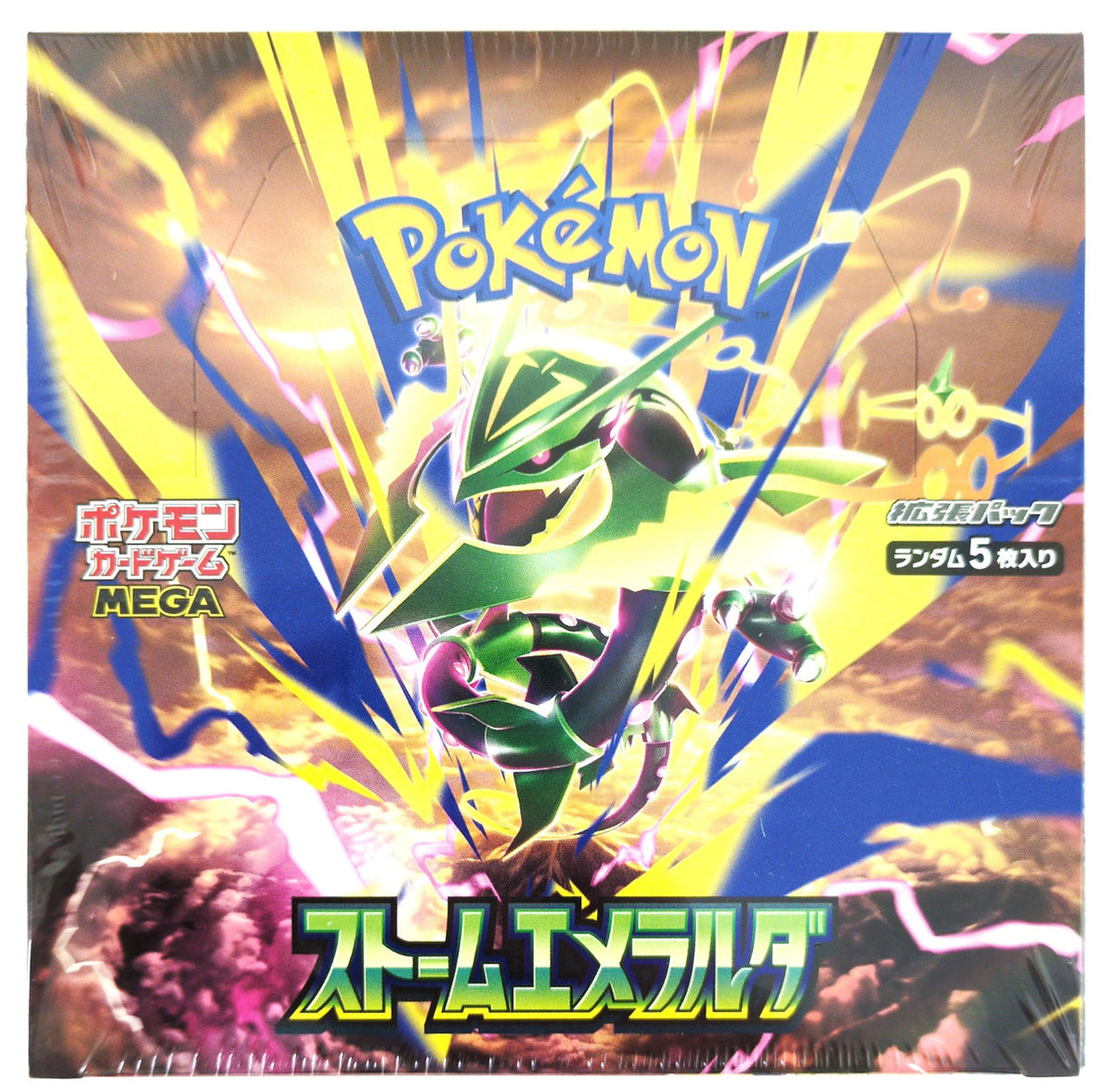 Pokemon Japanese - TCG - Storm Emeralda M6 Booster Box