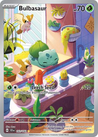 143/142 Bulbasaur - Illustration Rare