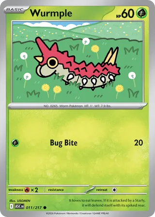 011/217 Wurmple - Common