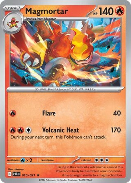 010/091 Magmortar - Rare Holo