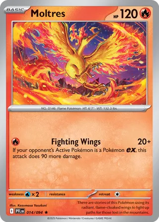 014/094 Moltres - Rare Holo